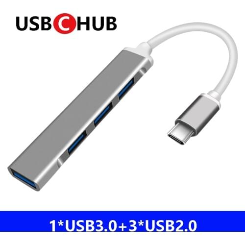 USB C Hub 3.0 Cable Splitter TypeC 3.14 Port Adapter OTG Extender For PC Laptop Macbook Air Pro Computer Accessories Multiport