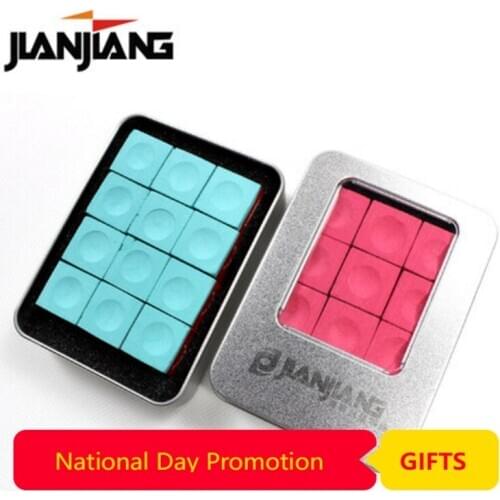 High Quality Chalks Professional Billiard Chalks Durable Economical Professional Billiards Accessories 12 Pieces Per Box