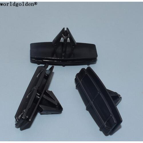 Worldgolden 100pcs auto fasteners Rocker Panel Retainer for CHRYSLER wrangler 68039280-AA 68039280AA