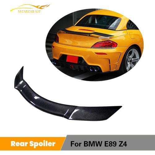 For BMW Z4 E89 20i 23i 28i 30i 35i M Coupe Roadster Convertible 2009 - 2013 Carbon Fiber Rear Trunk Spoiler Boot Wing Lip