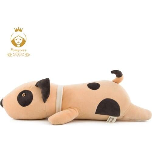 1PCS 55cm/70cm Super Soft Bull Terrier Plush Stuffed Doll Kids Toys squeeze toys Home Decoration, holiday gifts