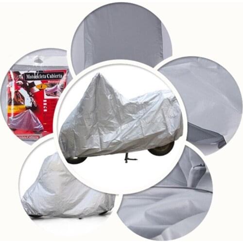 1PC Universal Motorcycle Cover Outdoor Anti-UV Dust Water Protector Waterproof For Motor Bike Suitable Scooter Cover 130*230CM