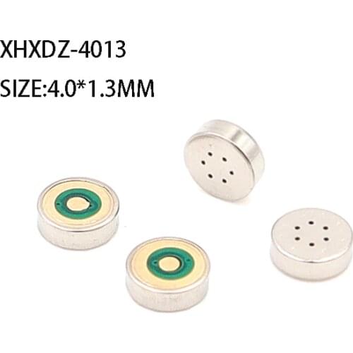 100pcs 4013 SMD microphone head SMD microphone high temperature reflow soldering 4*1.3MM microphone concentric circle MIC