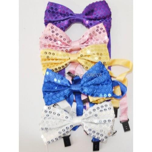 100pcs/lot green bow tie Kids Children Bow Tie Solid Butterfly For Tuxedo Wedding Banquet Birthday Prom Costumes Gift Neck Bows