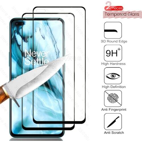 2PCS screen protector tempered glass for oneplus nord 5g 2020 protective glass on one plus nord oneplusnord 1+nord ac2001 6.44