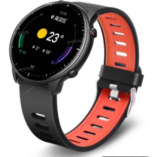 22mm Sports Silicone Wrist Strap bands for Xiaomi Huami Amazfit GTR2 GTR 47mm Stratos 2 Smart Watch Replacement Band Smartwatch