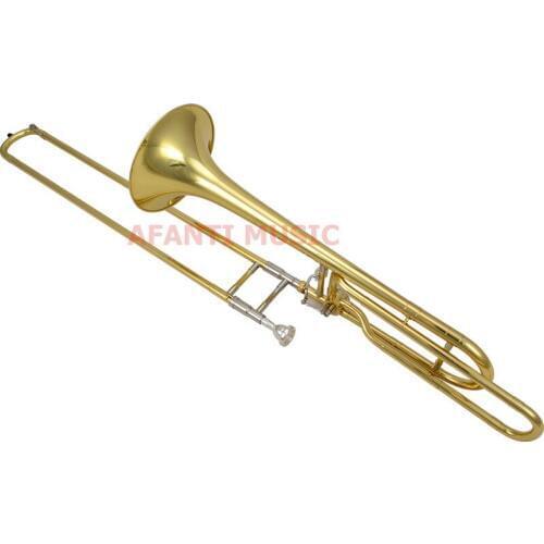 Afanti Music Bb tone / Yellow Brass / Gold finish Trombone (ATB-110)