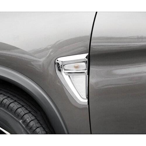 ABS Chrome Car Accessories Styling For Mitsubishi ASX 2020 Body side Turn Light Lamp panel Cover Trim