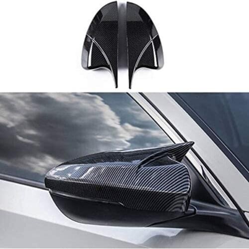 For Honda New 10th Gen Accord Horn Type Side Rearview Mirror Cover Trims ABS Plastic Material Decoration fit Accord 2018-2020