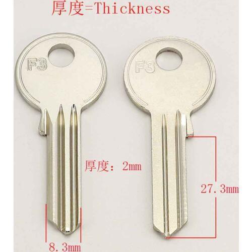 Key tool A037 F3 Home Door Key blanks Locksmith Supplies Blank Keys 30 pieces/lot