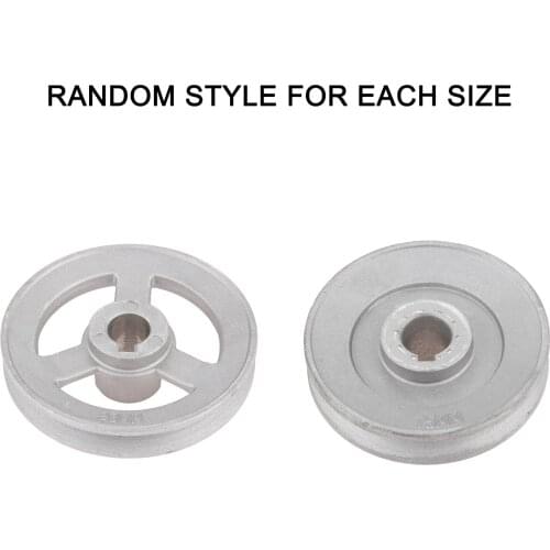 45mm-120mm Aluminum Industrial Sewing Machine Timming Transfer Wheel Pulley Belt Motor Clutch Slow Speed Reducing Multi Size