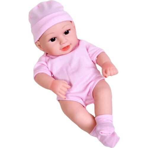 Reborn Doll 30cm Simulated Doll Solid Soft Vinyl Figurine Bionic Baby Toy Reborn Doll reborn baby doll kids toys dolls for girls