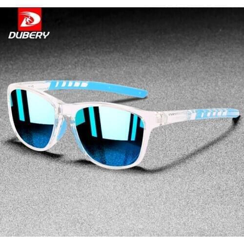 DUBERY Fashion Men Polarized Sunglasses 2021 New Sport Style Oval Sun Glasses Super Light Eyeglasses Frame UV Goggles Gafas B2