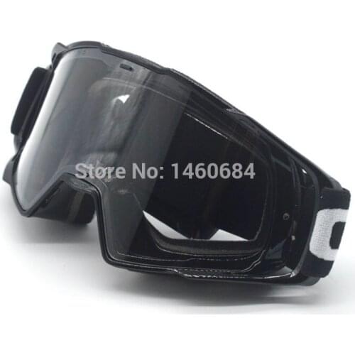 Motorcycle Transparent Glasses OCULOS DE MOTOCROSS Capacete Moto mx Goggles fit for Cross Helmet Google Clear Lens