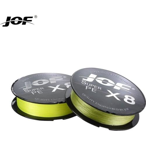 JOF NEW 2021 Braided Fishing Line 8 Strands 150m 300m Diameter:0.14mm-0.50mm Strength:15LB 20LB 30LB 40LB 50LB 60LB 80LB 100LB