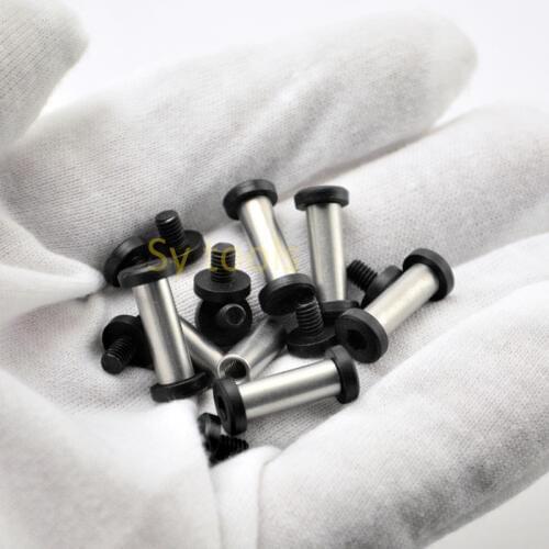 10pcs EDC DIY Knife screw M3.5 Handmade Knife Produce Handle rivet screw 5MM 6MM diameter steel screw