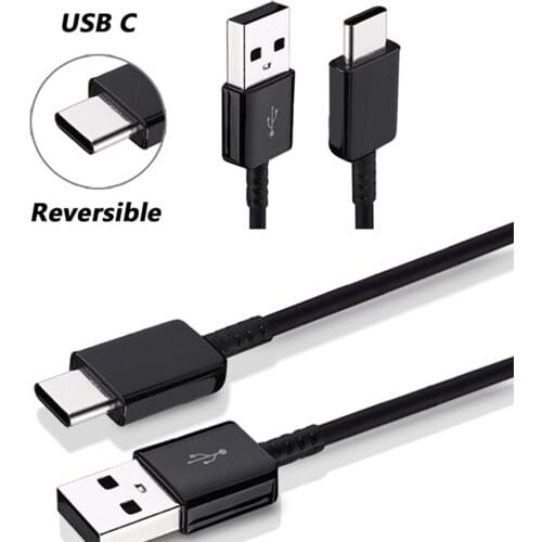 Type C Cable 100%Original Samsung Galaxy Charge cable quick fast charge USB 3.1 Type-C for S10 Plus S8 S9 S10e note 10 A8S A9S