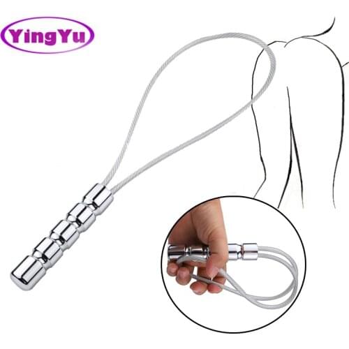 Steel Wire Whip BDSM Spanking Paddle Flirting Sex Toys Adult Cosplay Slave Tools Bondage Set for Couple Beat Butt S&m Sex Game