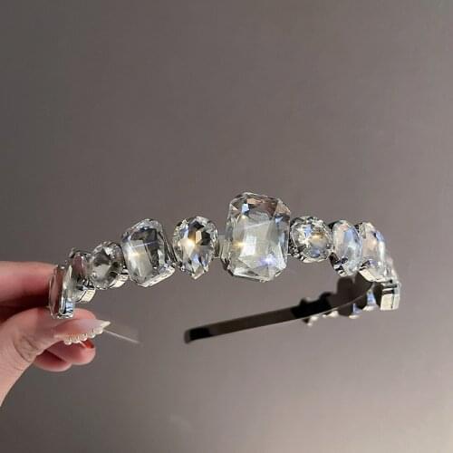 New style headwear full of rhinestones for women and women long tassel crystal card headband princess wedding jewelry headwear