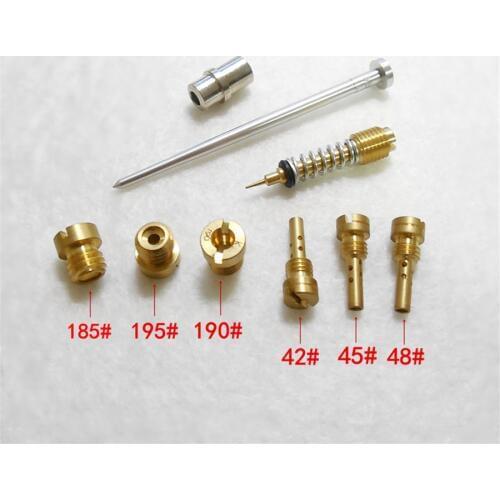 1set Carburetor Repair Kit For Harley-883 (CV Type) Carburetor With Main jet 185-190-195 pilot jet 42-45-48