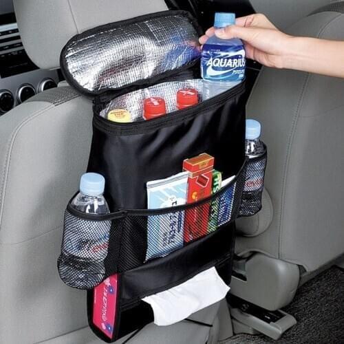 Auto 4 Seasons General Ice Pack Multifunctional Pocket Car Heat Insulation Oxford Clothes Zipper Storage Bag for Car