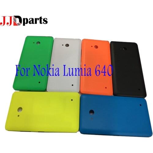 For Nokia Lumia 640 Back Battery Cover Glass Rear Door Case For Nokia Lumia 640 Housing Cover For Nokia 640 Battery Cover Replac