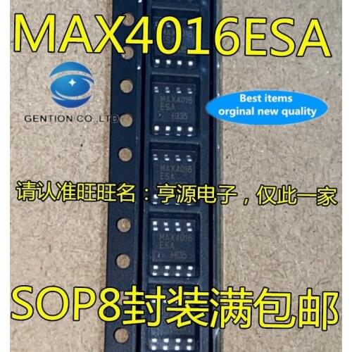 10PCS MAX4016ESA MAX4016 SOP8 high-speed operational amplifier with low consumption in stock 100% new and original