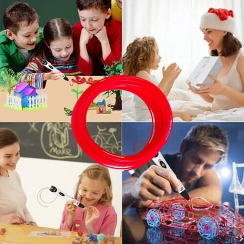 5m 3D Environmentally Friendly Durable Portable And Practical 3D Printing Pen Consumables Random Color