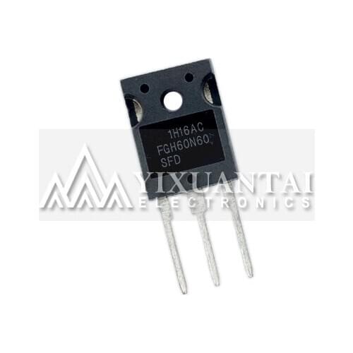 5pcs/lot 100% NEW FGH60N60SFD FGH60N60SMD FGH60N60UFD TO-3P FGH60N60 TO247
