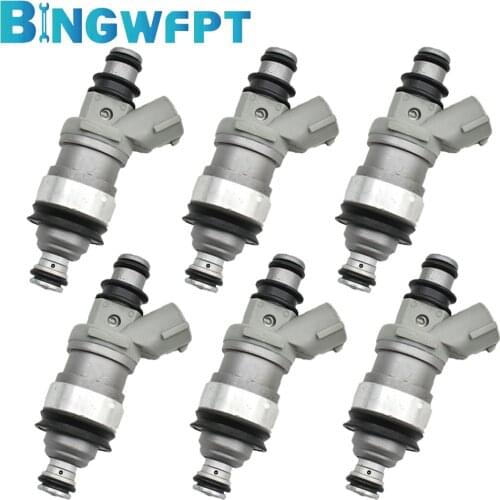 6X Nozzles For Toyota Camry Lexus ES300 3.0L 4runner Tacoma 3.4L Fuel Injectors 23250-62030 2523062030 2320962030 23209-62030