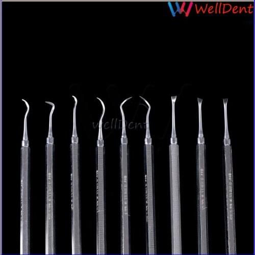 9pcs/set Dental Pet Washing Device Remove Tartar Tooth Decay Calculus Tools Scaler Dentist Tools Dental Instrument
