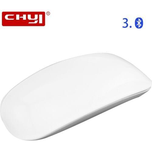 CHYI Bluetooth Wireless Magic Mouse Ultra Thin Touch Ergonomic Optical Mice Office Computer Mouse For Apple Macbook Laptop
