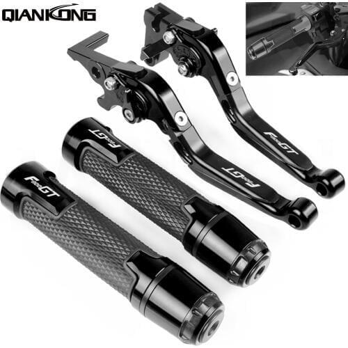 For BMW F 800 GT 2013 2014 2015 2016 2017 G800GT LOGO Motorcycle brake Handle CNC Adjustable Brake Clutch Levers Handlebar