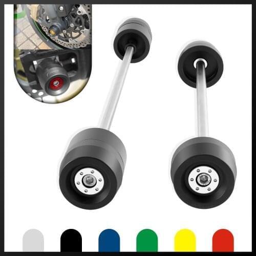 For Suzuki GSXR600 06-20 GSXR750 06-20 GSXR1000 05-20 GSX-S1000 GSX-S1000F 15-20 Front Rear Axle Sliders Wheel Protection