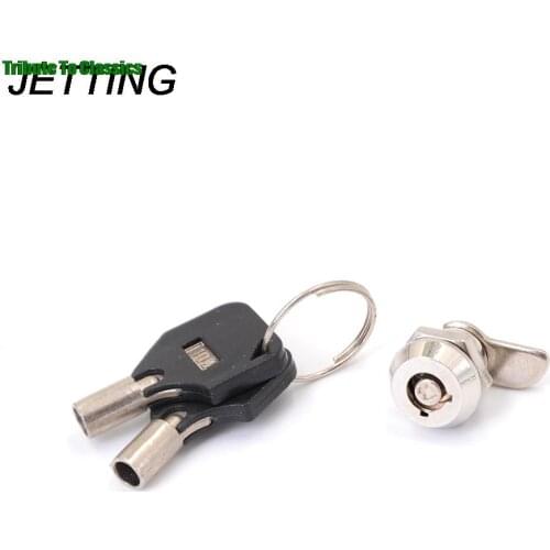 Hardware DIY Drawer Tubular Cam Lock Keyed Different For Door Mailbox Cabinet Tool Box With 2 Keys Furniture