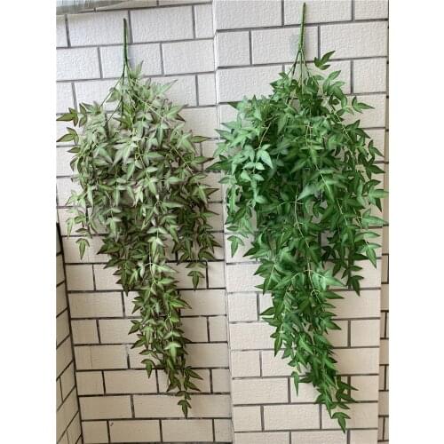 Artificial Willow Vine Faux Plant for Wedding Decoration Plants Fake Leaves Garland Rattan