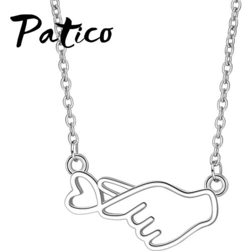 Best Selling Women Fashion Jewelry Necklace Pendant Romantic Love Give you Jewelry Necklace Wholesale Top Quality