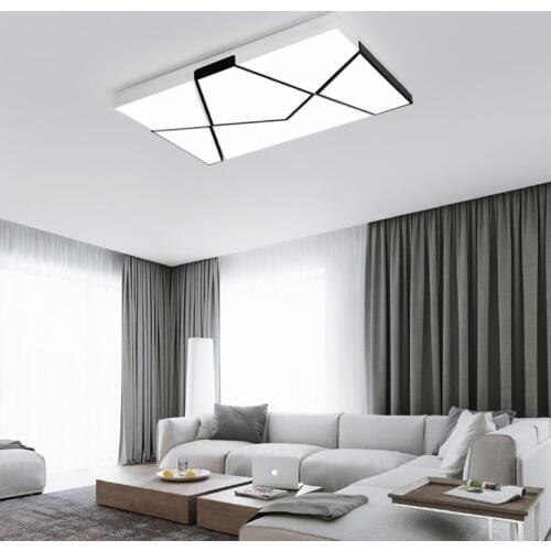 Fashion Style. Led Ceiling Lamp Mounted Ceiling Light Surface light Black White For Home Living Room Bedroom