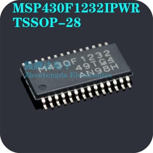 MSP430F1232IPWR MSP430F MSP430F1232 TSSOP-28