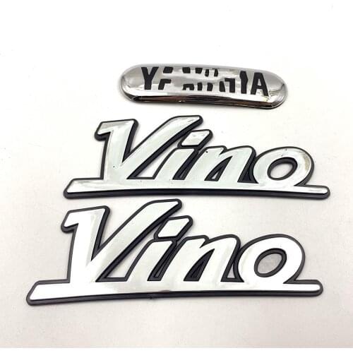 Motorcycle Scooter Body Fairing Decal Plating Stereo Logo Sticker Body Sticker Fit for Yamaha VINO 5AU
