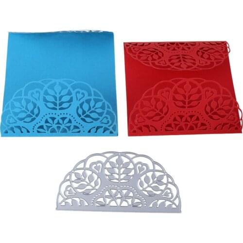 New 3D Leaves Card Frame Metal Carbon Steel Embossing Cutting Dies Stencil Scrapbooking DIY Paper Cards Making Photo Decoration