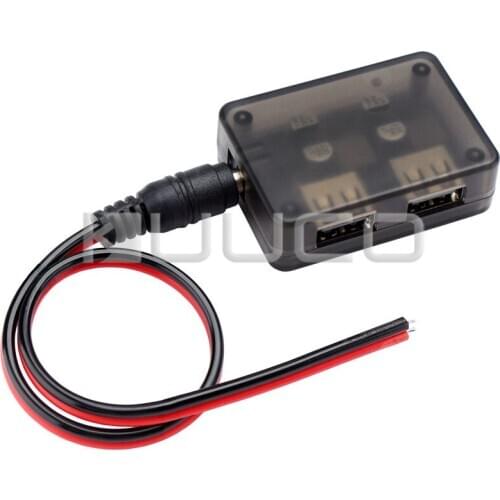 Drok Dual USB Charging Step Down Regulator Auto Buck Converter DC 6-30V 12V 24V to 5V 9V Voltage Car Volt Transformer