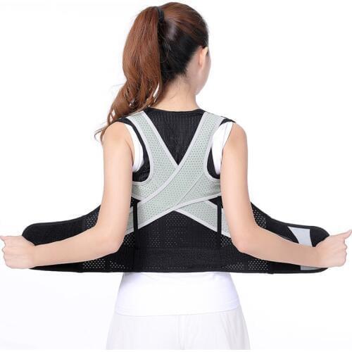 Wholesale Men And Women Hump Correction Belt Posture Belt Back Correction Sitting Posture Corrector Breathable For Adult