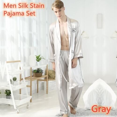 Белые мужские халаты SAMWESTART China At AliExpress