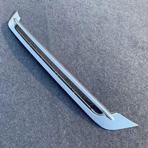 For Honda Pilot 2019 2020 Front Bottom Bumper Protector Cover Trim Strip Stickers Garnish Exterior Accessories Car Styling