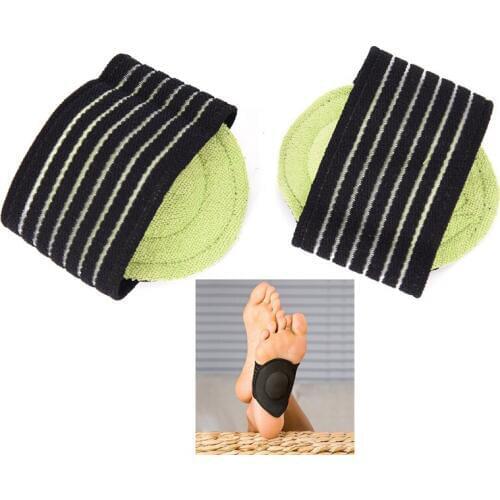 1Pair High Quality Foot Arch Support Plantar Fasciitis Heel Pain Aid Feet Cushioned Feet Protect Care Pain