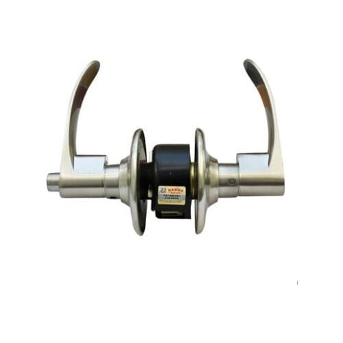 2018 tubular door lock spherical handle lock copper core silver ball lock door hole / handle lock