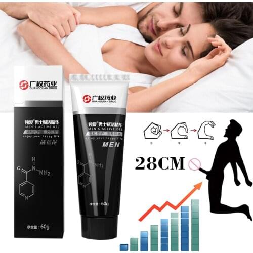 60g Penis Enlargement Pills Cream Provocative Gel Increase Growth Size Big Dick Extender Sexual Products Men Delay Sex Time