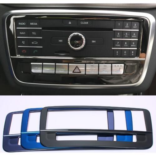 For mercedes cla w117 mercedes cla amg mercedes gla x156 amg cla 200 accessories benz cla 250 gla amg CD control panel trim