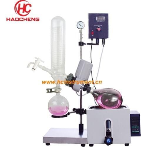 Free shipping, Hot Sales 3L Manual Lift Rotary Evaporator